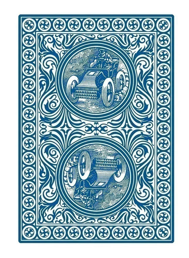 Plastic-Coated Rally Playing Cards- back of card