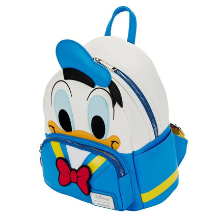 Donald Duck Cosplay Mini Backpack- top angled view