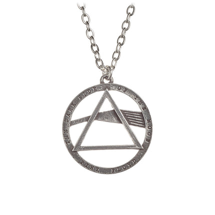 Pink Floyd: Dark Side, Prism Necklace- close up