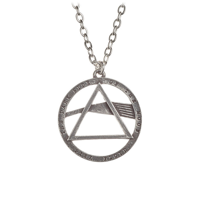 Pink Floyd: Dark Side, Prism Necklace- close up