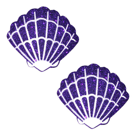 Pasties Mermaid Shell Purple