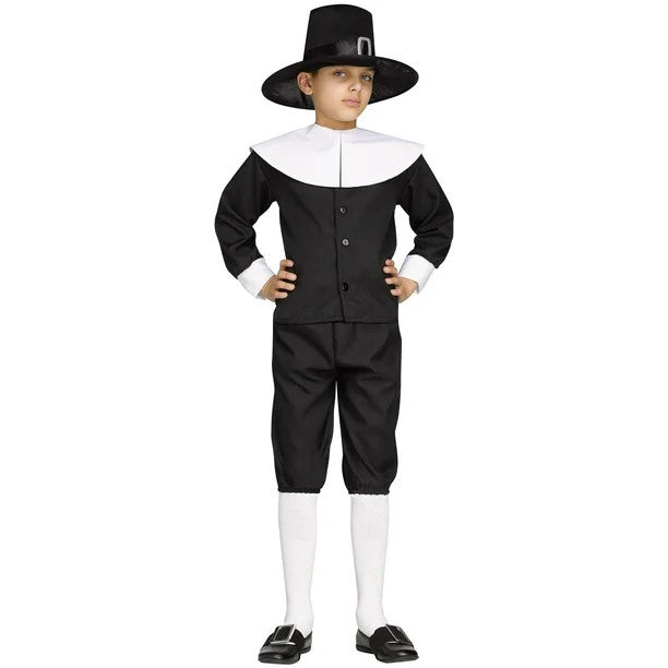 Pilgrim Boy Child Costume