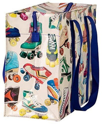 Roller Skates Shoulder Tote- side view