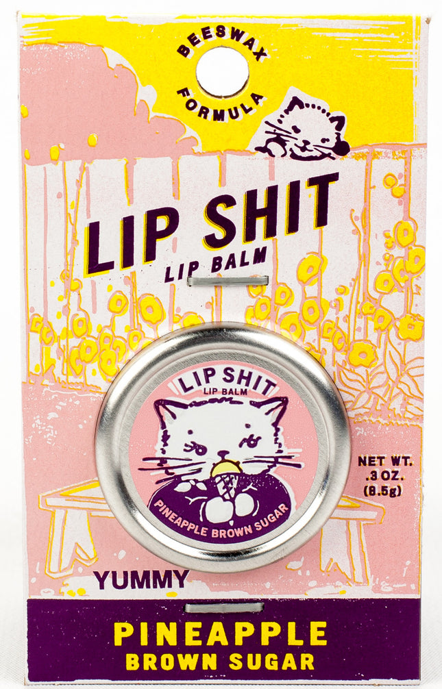 Pineapple Brown Sugar Lip Shit- front view