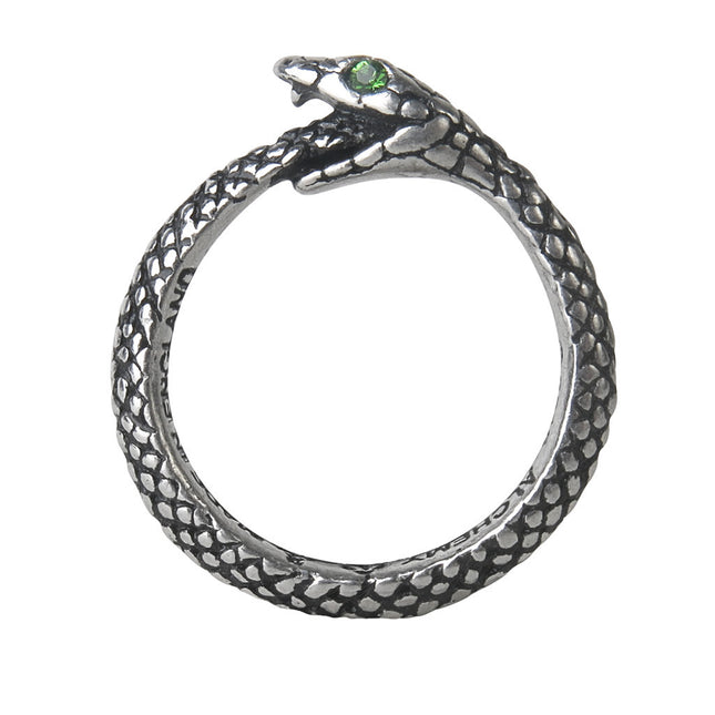 The Sophia Serpent Ring- side view