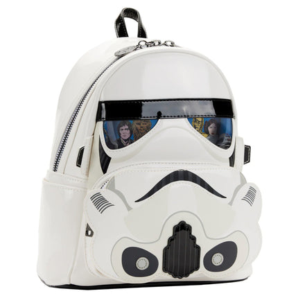 Star Wars Stormtrooper Lenticular Mini Backpack- side view