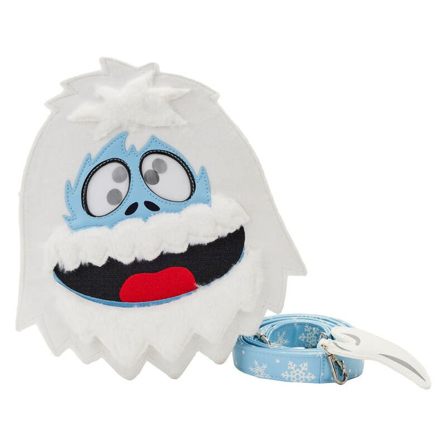 Rudolph The Red Nosed Reindeer Bumble Head Crossbody Bag- front view with strap