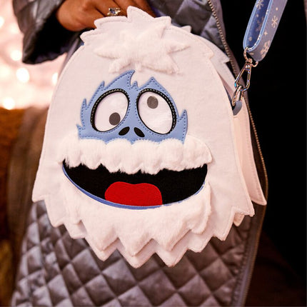 Rudolph The Red Nosed Reindeer Bumble Head Crossbody Bag- worn by model
