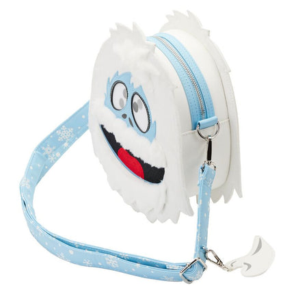 Rudolph The Red Nosed Reindeer Bumble Head Crossbody Bag- top angled view