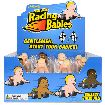 Racing Babies Pull-back toy