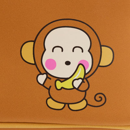 Sanrio Monkichi Cosplay Mini Backpack- up close back view