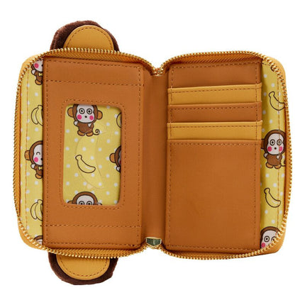 Sanrio Monkichi Cosplay Wallet- inside view