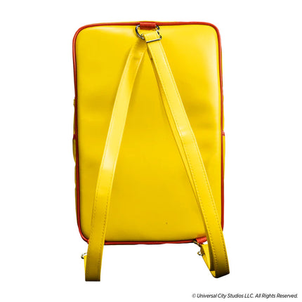 Child's Play 2- Good Guy Box Bag- back view with backpack strap configuration