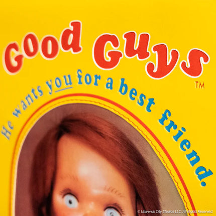 Child's Play 2- Good Guy Box Bag- up close front