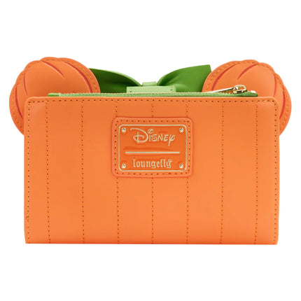 Minnie Mouse Pumpkin Glow In The Dark Flap Wallet- back view