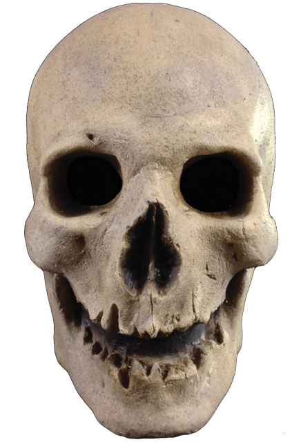 Front view of Antique Skull Mask