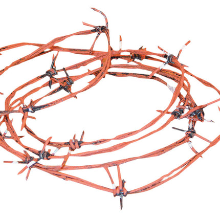 RUSTED BARBED WIRE 100 FT