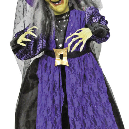 STANDING ANIMATED WITCH 39 IN.