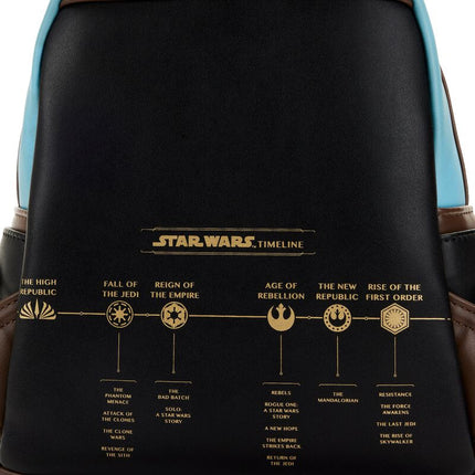 Star Wars The High Republic Comic Cover Mini Backpack- up close back view