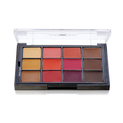 Medium-Dark Contour, Highlight, & Blush Palette