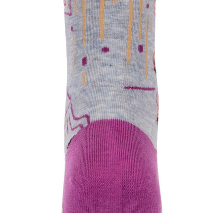 My Dog Is Cool As Fuck Crew Socks- single sock back view