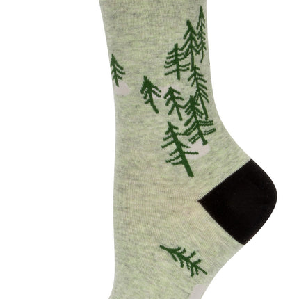 Fucking Love It-Woods Crew Socks- single sock left side view
