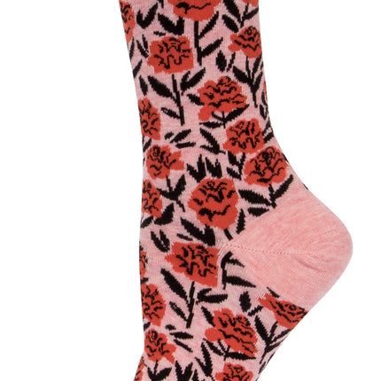 Namaste You Guys Crew Socks- single sock left side view