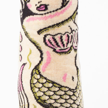 Makin' Waves Ankle Socks- single sock front view