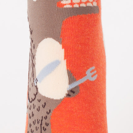Hangry Ankle Sock- single sock front view