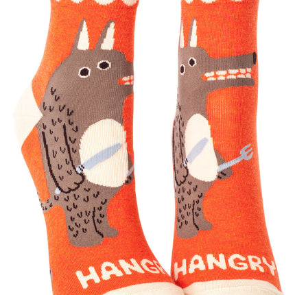 Hangry Ankle Sock- front view