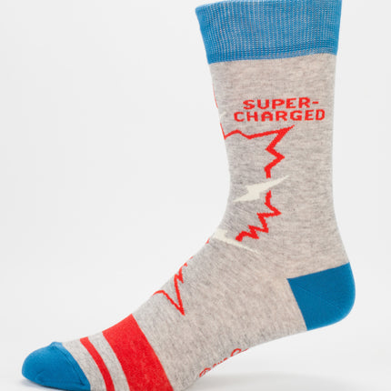 Video Game Socks Men's Socks- single sock left side view