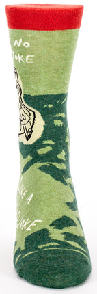 Dad Joke Men's Socks- single sock front view