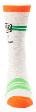 Ringmaster Of The Shit Show Men's Socks- single sock front view