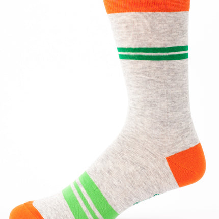 Ringmaster Of The Shit Show Men's Socks- single sock left side view