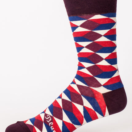 Making a Fucking Difference Men's Socks- single sock left side view