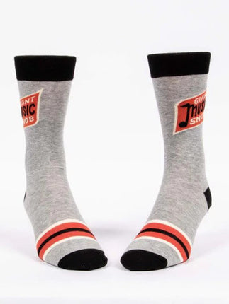 Giant Music Snob Men's Socks- front view