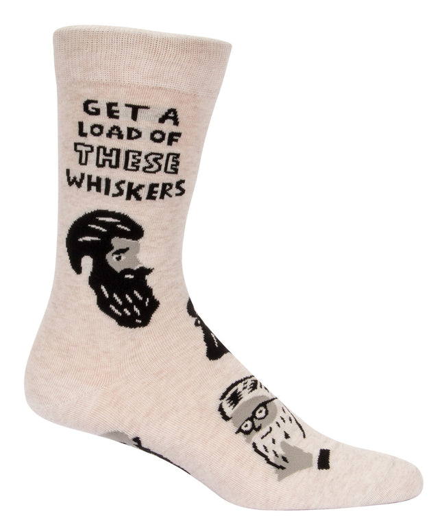 Whiskers Men's Socks- single sock right side view
