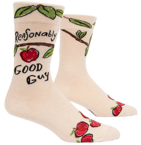 Reasonably Good Guy Men's Socks- side view