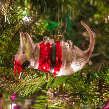 Santa Possum Ornament