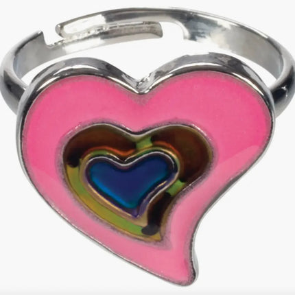 Cutie Mood Ring- heart style