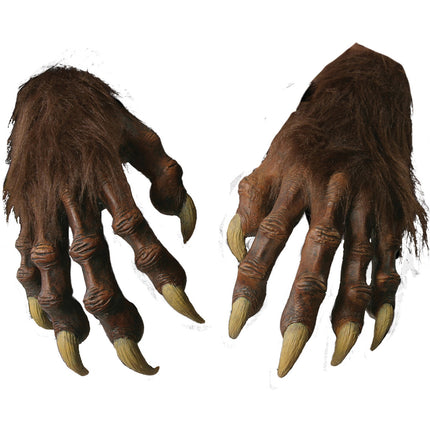 Brown werewolf hands