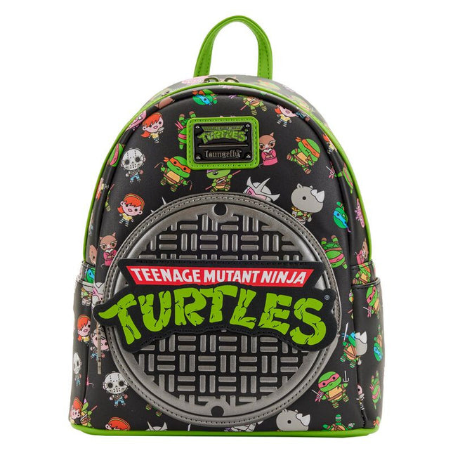 Teenage Mutant Ninja Turtles Sewer Cap Mini Backpack- front view
