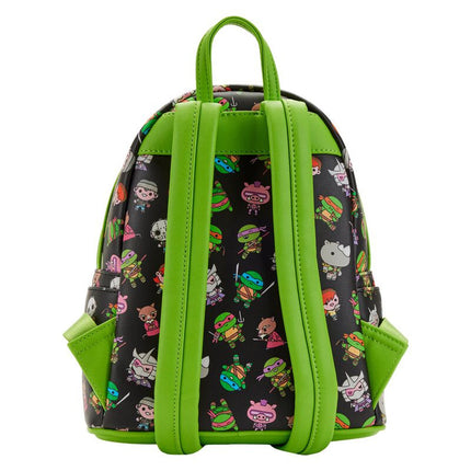 Teenage Mutant Ninja Turtles Sewer Cap Mini Backpack- back view