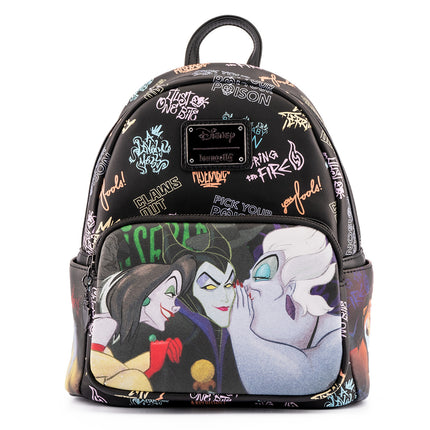 Disney Villains Club Mini Backpack- front view