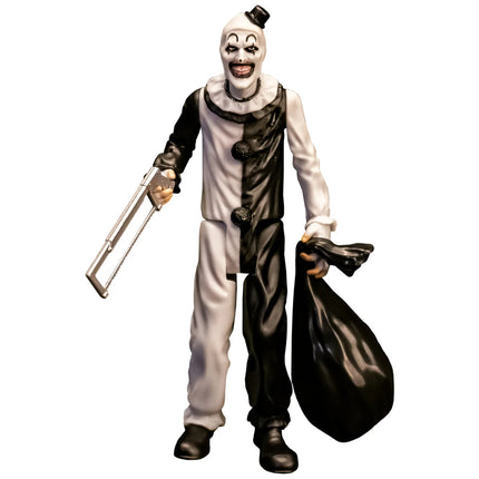 Terrifier - Art The Clown - Blood Bath - 5" Action Figure with hacksaw and black bag