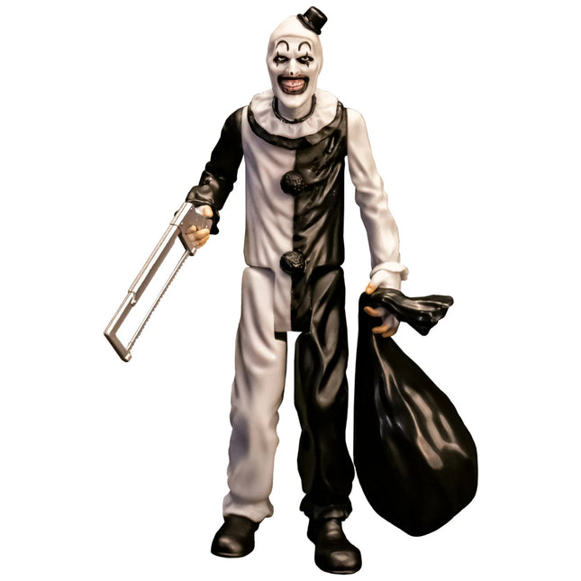 Terrifier - Art The Clown - Blood Bath - 5" Action Figure with hacksaw and black bag