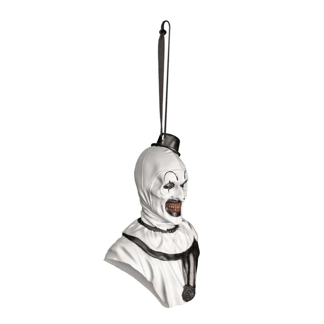 Terrifier- Art the Clown Ornament- right angled view