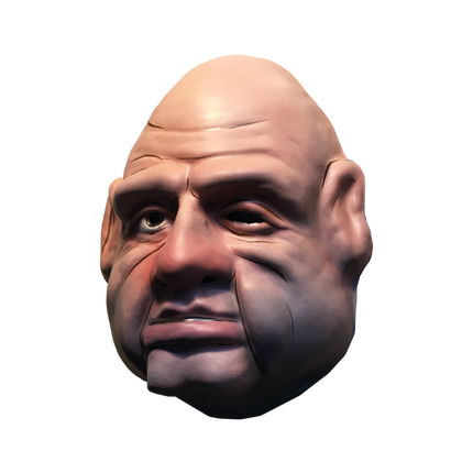 Left-side view of Pinhead mask