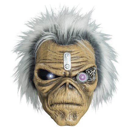 Iron Maiden - The Clairvoyant Deluxe Injection Mask with Light Up Eye