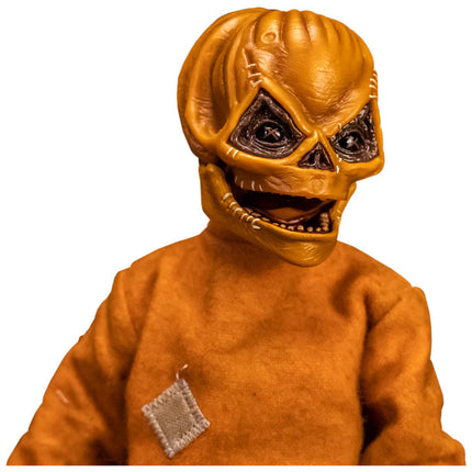 Trick R Treat- Deluxe 1:6 Scale Sam Figure- up close sam unmasked smiling right side view